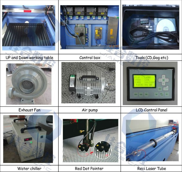 MDF Wood Laser Cutting Machine